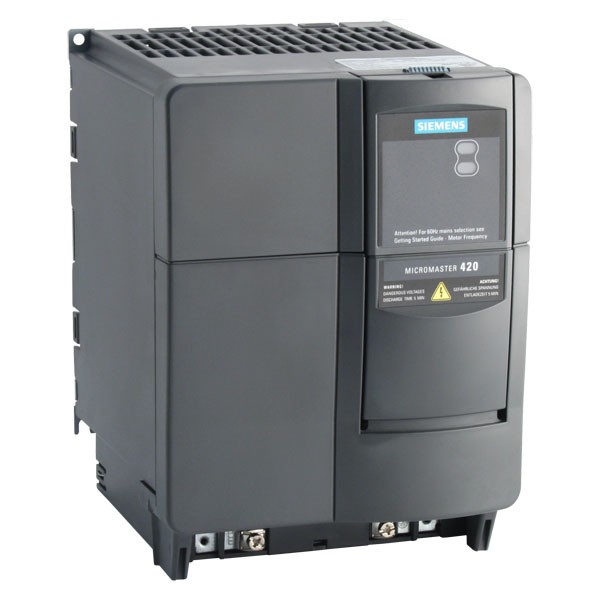 Photo of Siemens Micromaster 420 3kW 230V 1ph to 3ph AC Inverter Drive, Unfiltered