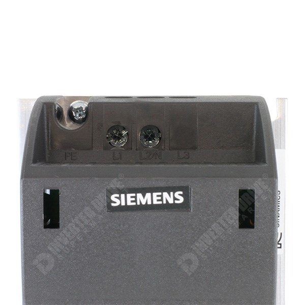Photo of Siemens SINAMICS G110 0.12kW 230V 1ph to 3ph AC Inverter Drive, No AI, RS485, Unfiltered