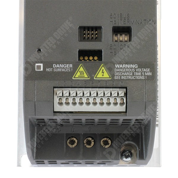 Photo of Siemens SINAMICS G110 - 0.75kW 230V 1ph to 3ph AC Inverter Drive Speed Controller, No AI, RS485